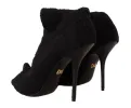 Elegant Black Stretch Socks Boots sold by Louxly