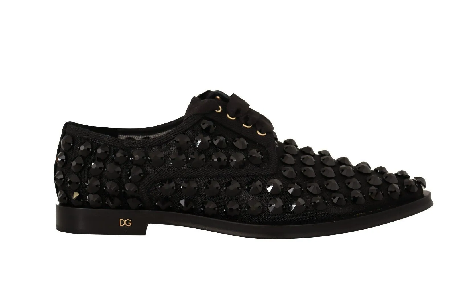 Elegant Gros Grain Lace-Up Jeweled Flats sold by Louxly