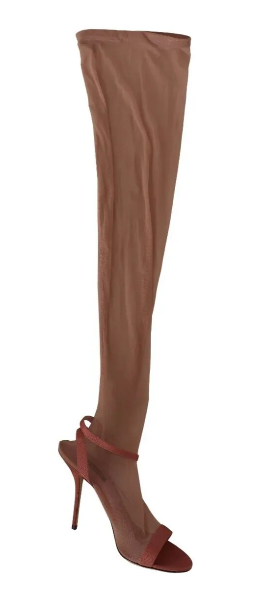 Elegant Pink Ankle Strap Heels Sandals sold by Louxly