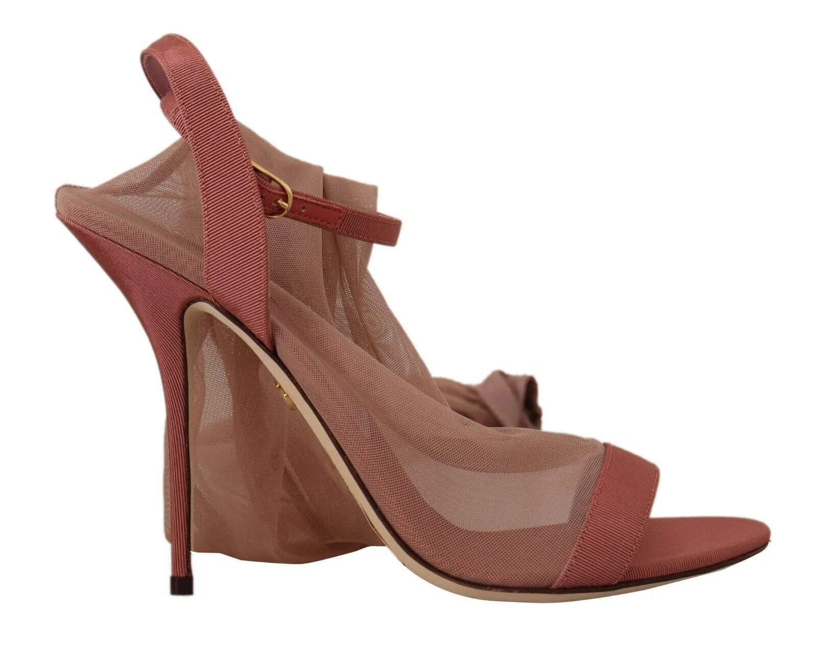 Elegant Pink Ankle Strap Heels Sandals sold by Louxly product image thumbnail 5