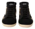 Beige High Top Fashion Sneakers sold by Louxly