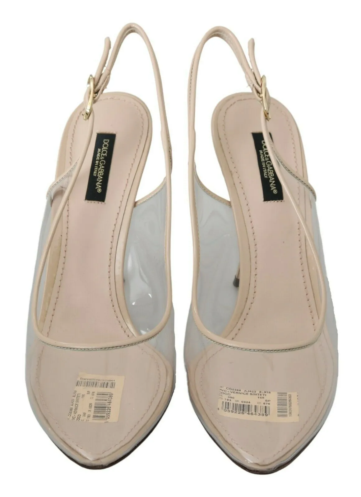 Elegant Nude Beige Slingback Heels sold by Louxly product image thumbnail 5