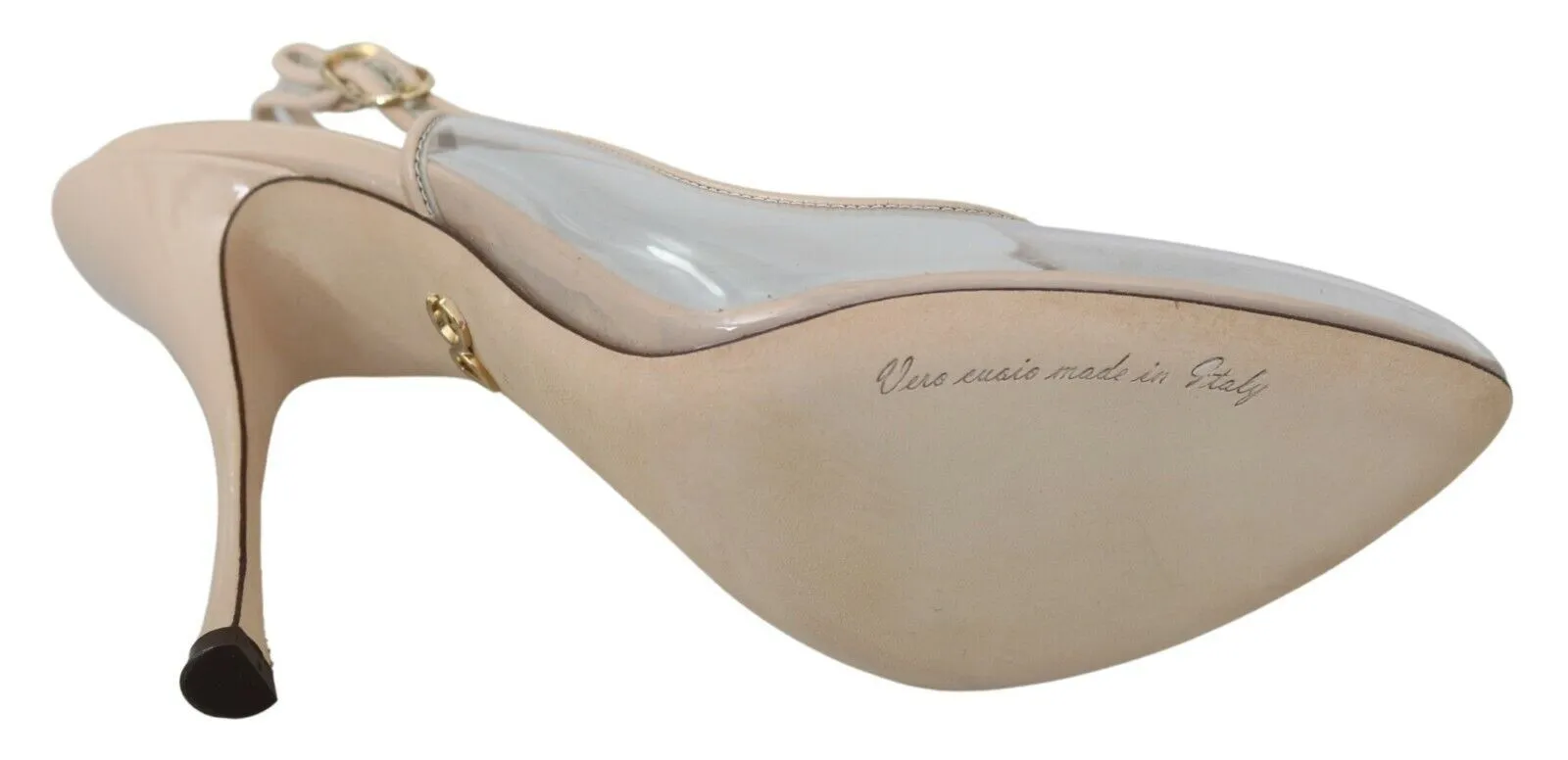 Elegant Nude Beige Slingback Heels sold by Louxly product image thumbnail 3