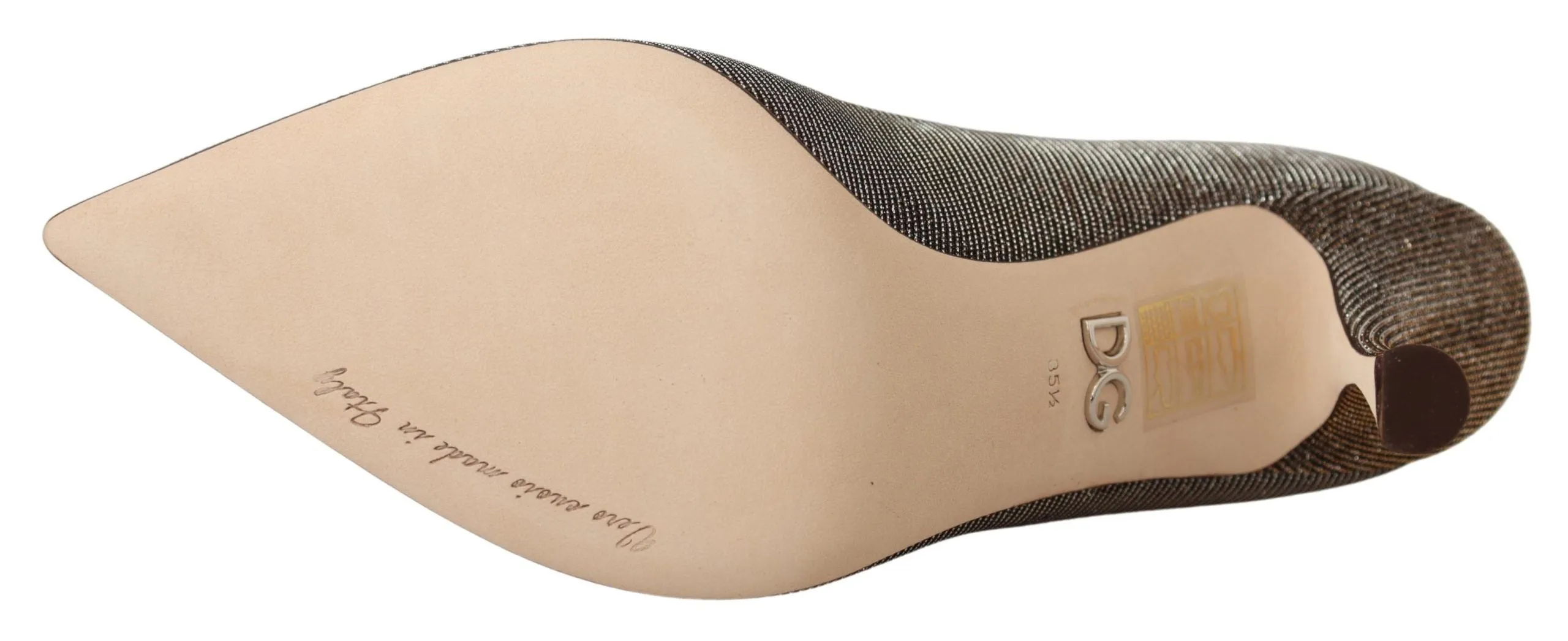 Elegant Silver Heels Pumps Classic sold by Louxly product image thumbnail 5