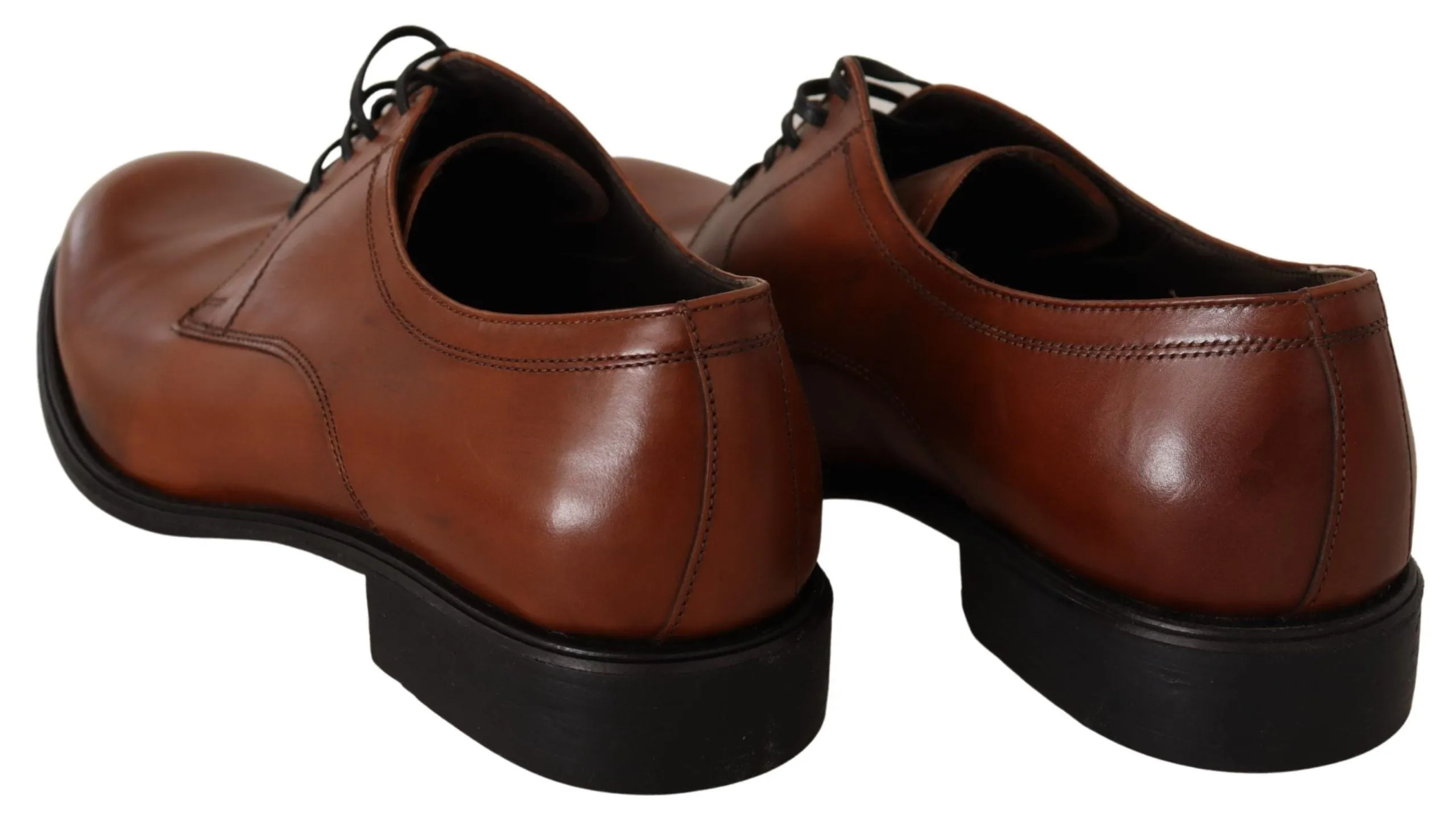 Elegant Brown Derby Formal Shoes sold by Louxly product image thumbnail 3