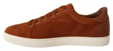 Elegant Light Brown Leather Sneakers sold by Louxly
