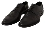 Elegant Black Derby Oxford Wingtips sold by Louxly