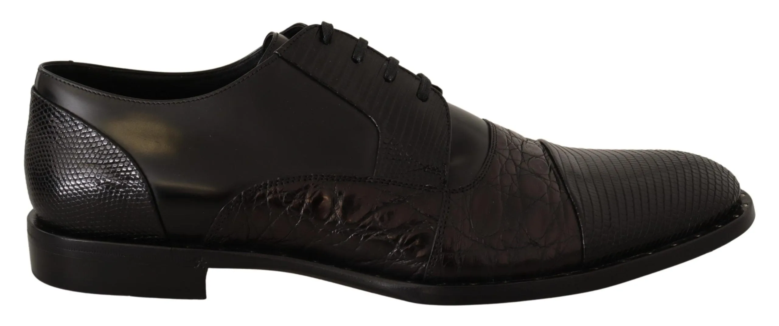 Elegant Black Derby Oxford Wingtips sold by Louxly