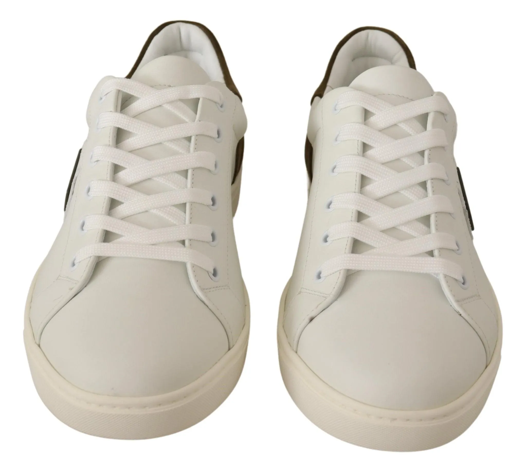 Chic White Leather Sneakers for Men sold by Louxly product image thumbnail 4