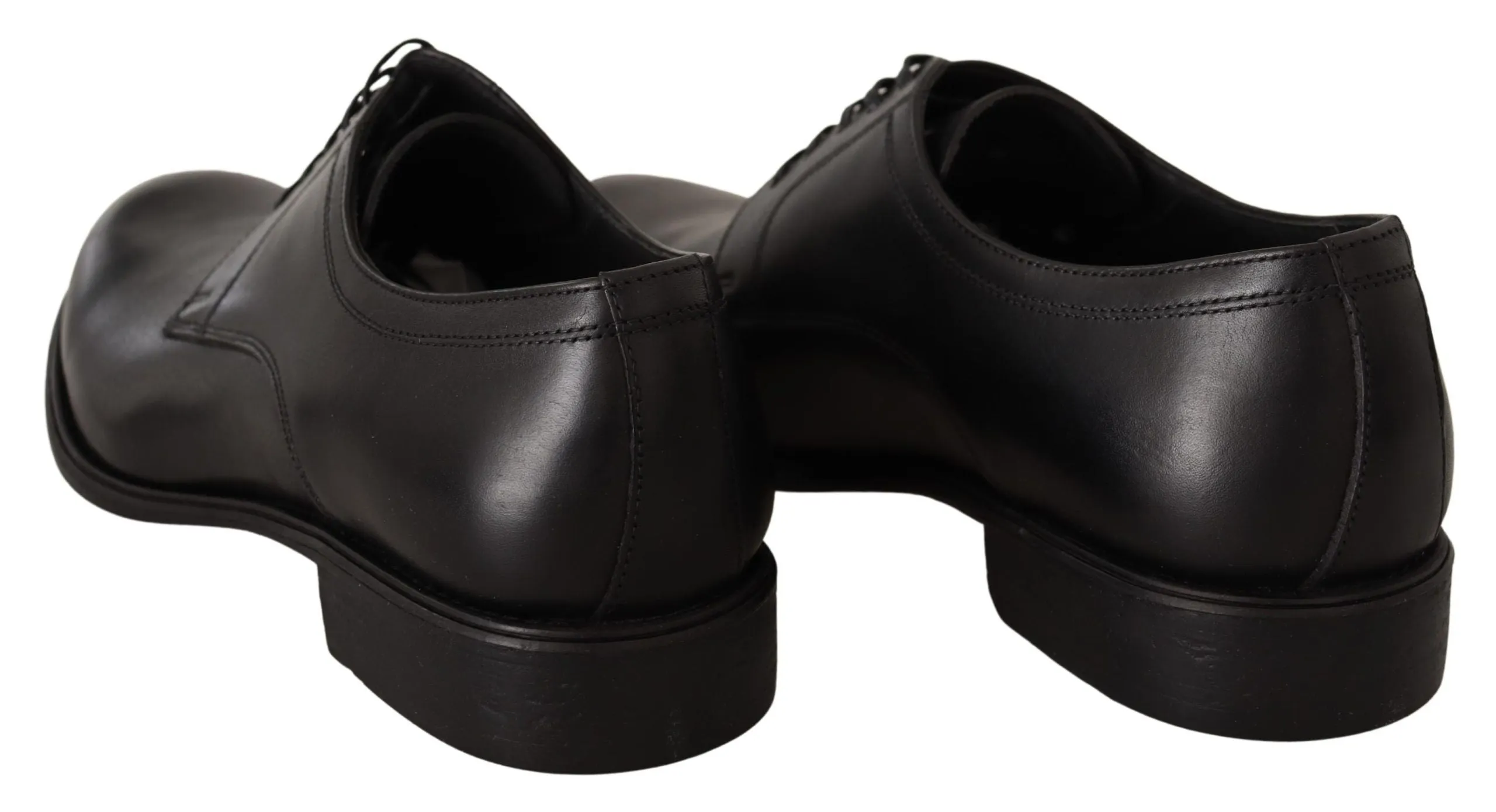 Elegant Black Derby Formal Shoes sold by Louxly product image thumbnail 4