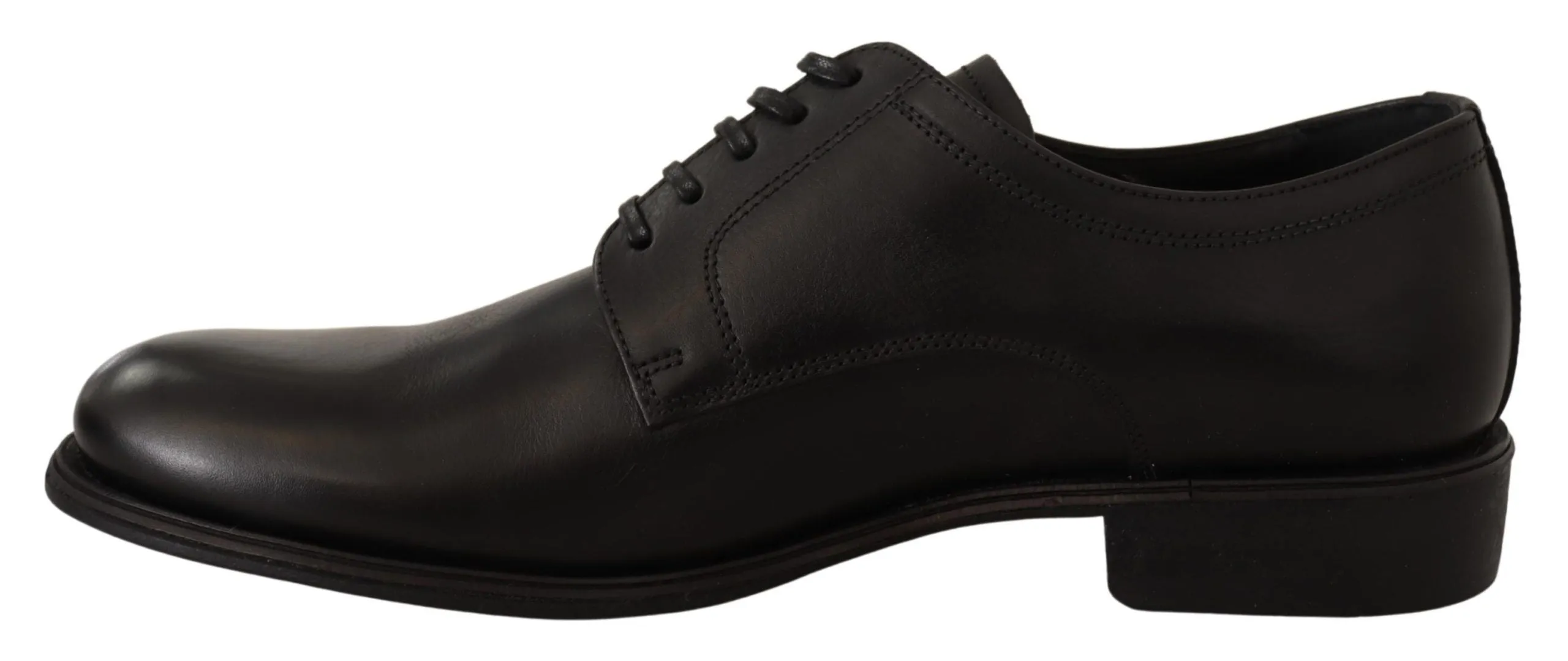 Elegant Black Derby Formal Shoes sold by Louxly product image thumbnail 5