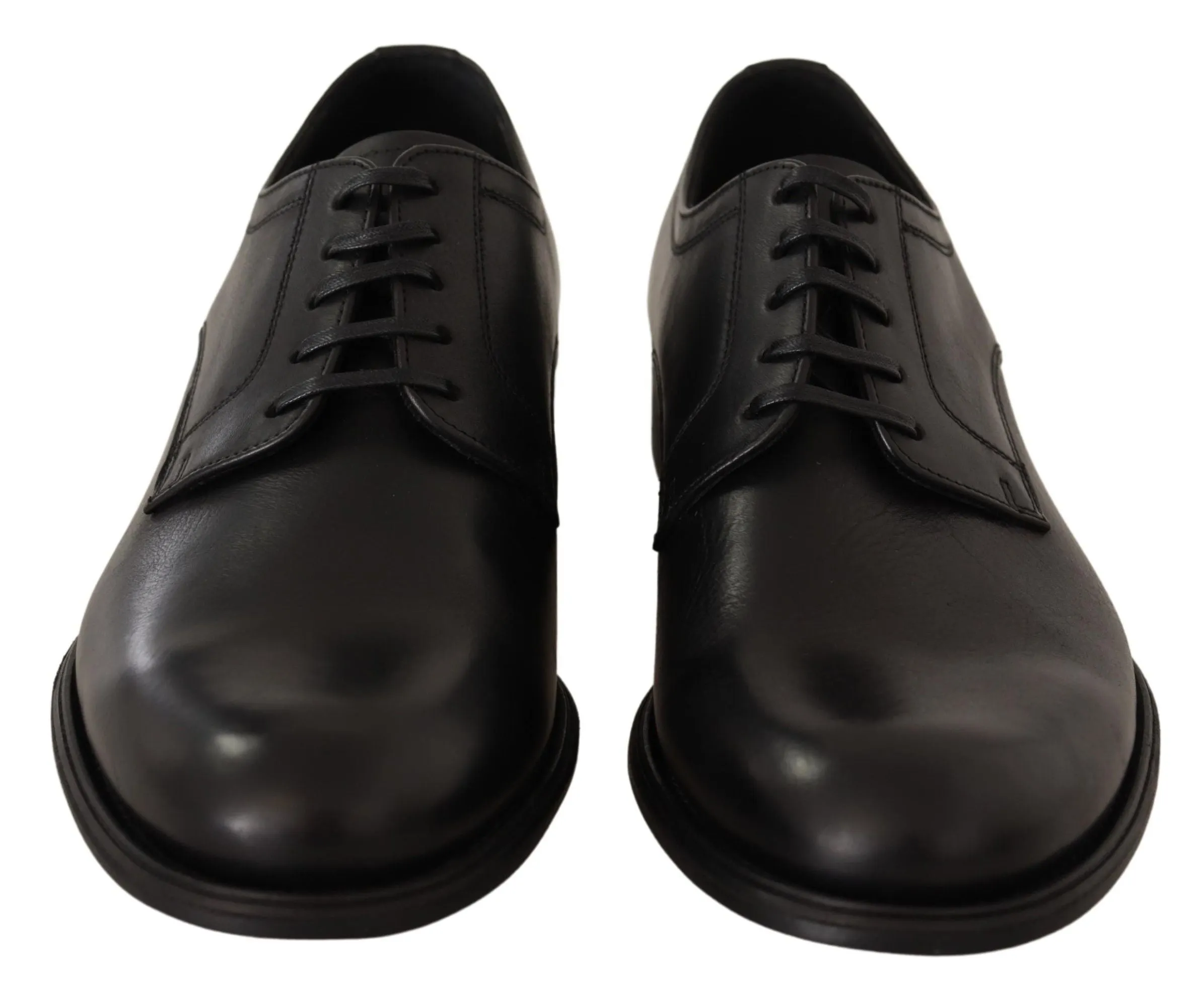 Elegant Black Derby Formal Shoes sold by Louxly product image thumbnail 2