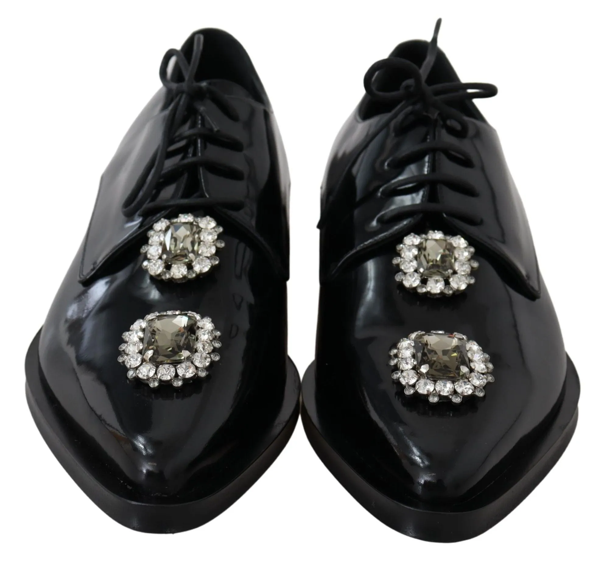 Crystal Embellished Derby Dress Shoes sold by Louxly product image thumbnail 5