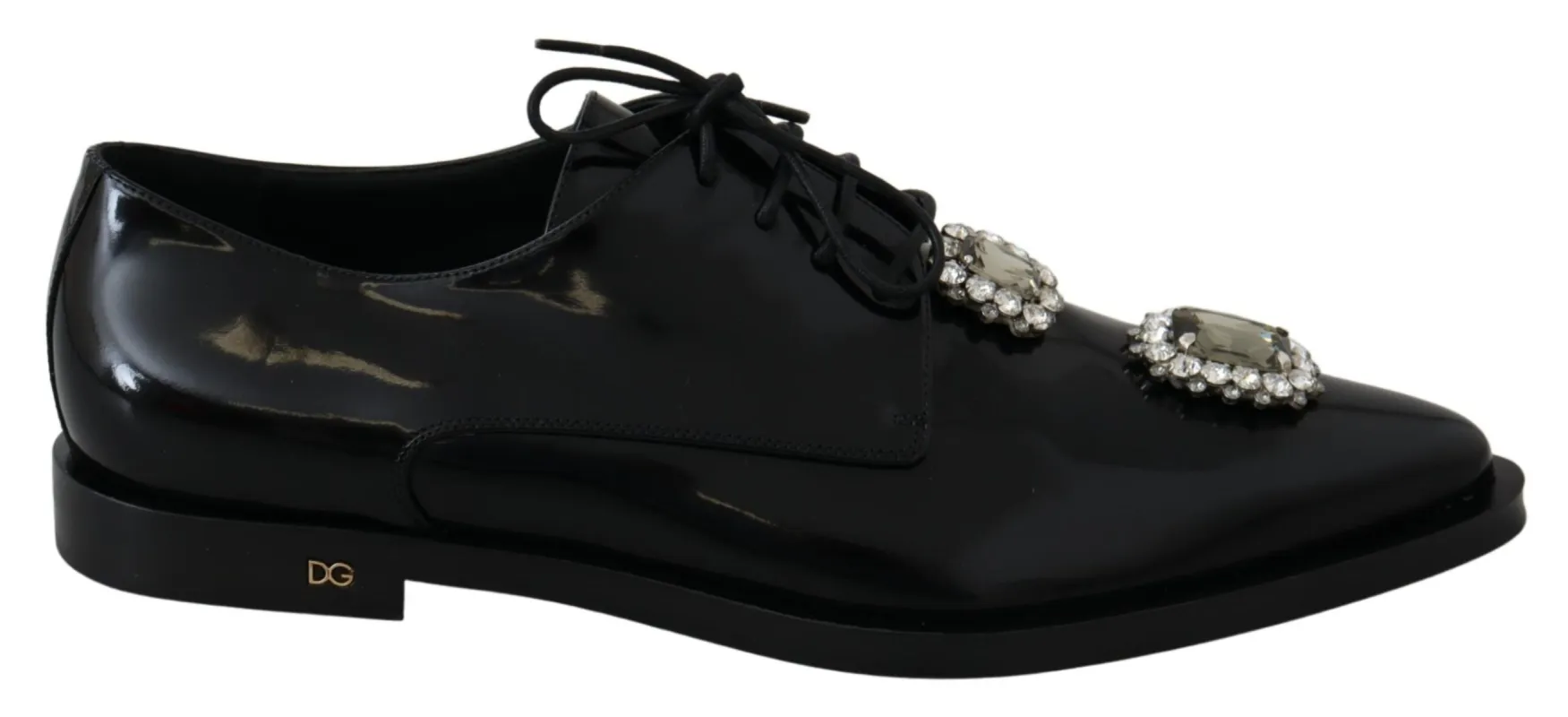 Crystal Embellished Derby Dress Shoes sold by Louxly