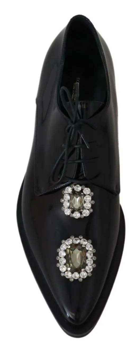 Crystal Embellished Derby Dress Shoes sold by Louxly product image thumbnail 4