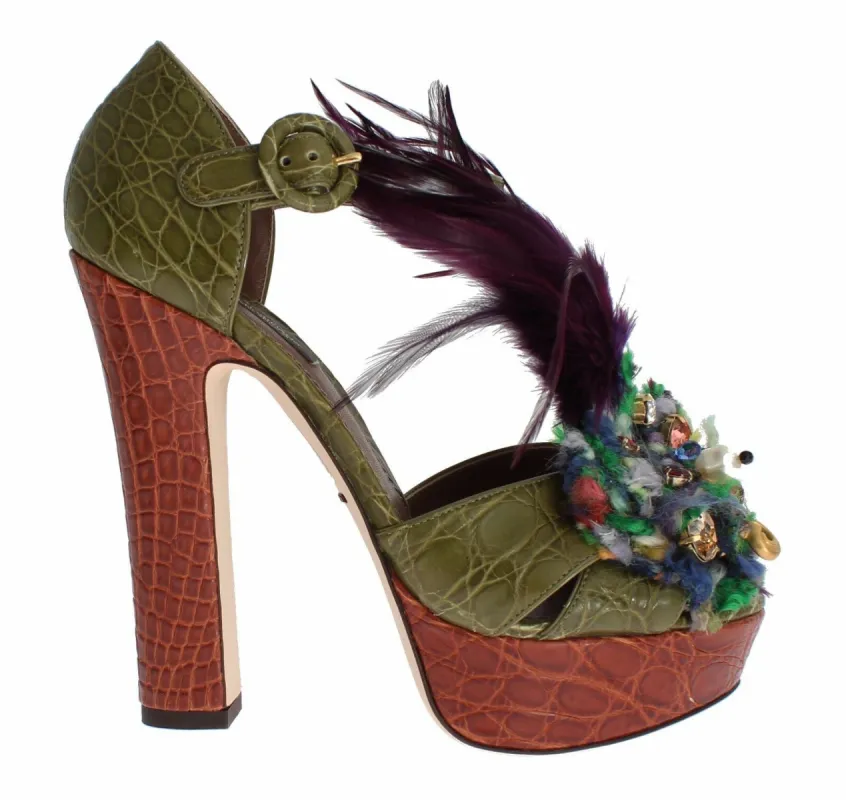 Crystal Enchanted Ankle Strap Sandals sold by Louxly
