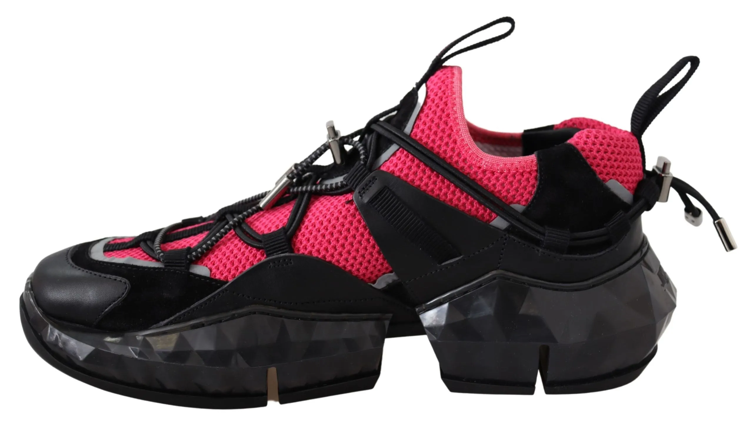 Electric Elegance Leather Mesh Sneakers sold by Louxly product image thumbnail 2