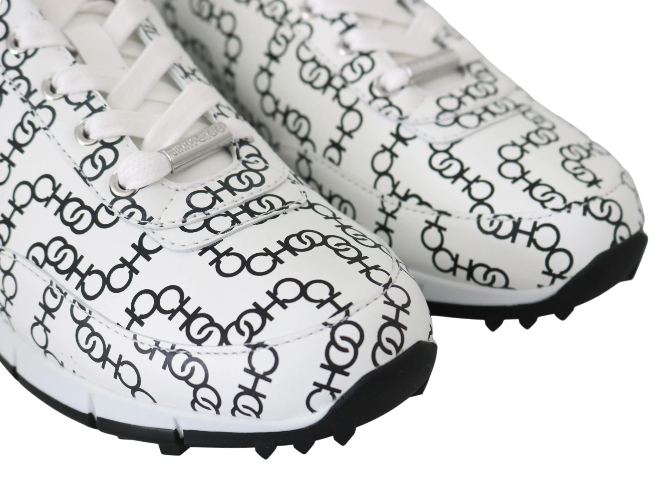 Elegant Monochrome Leather Sneakers sold by Louxly product image thumbnail 3