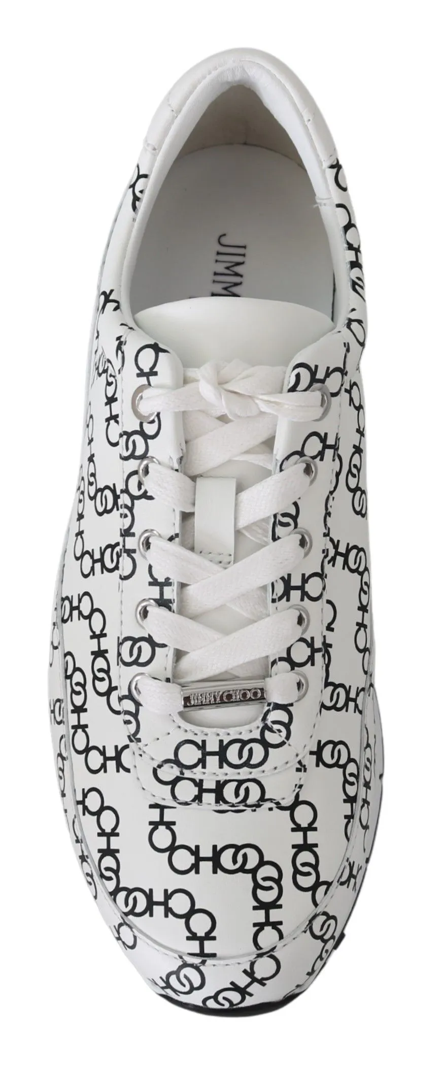 Elegant Monochrome Leather Sneakers sold by Louxly product image thumbnail 4