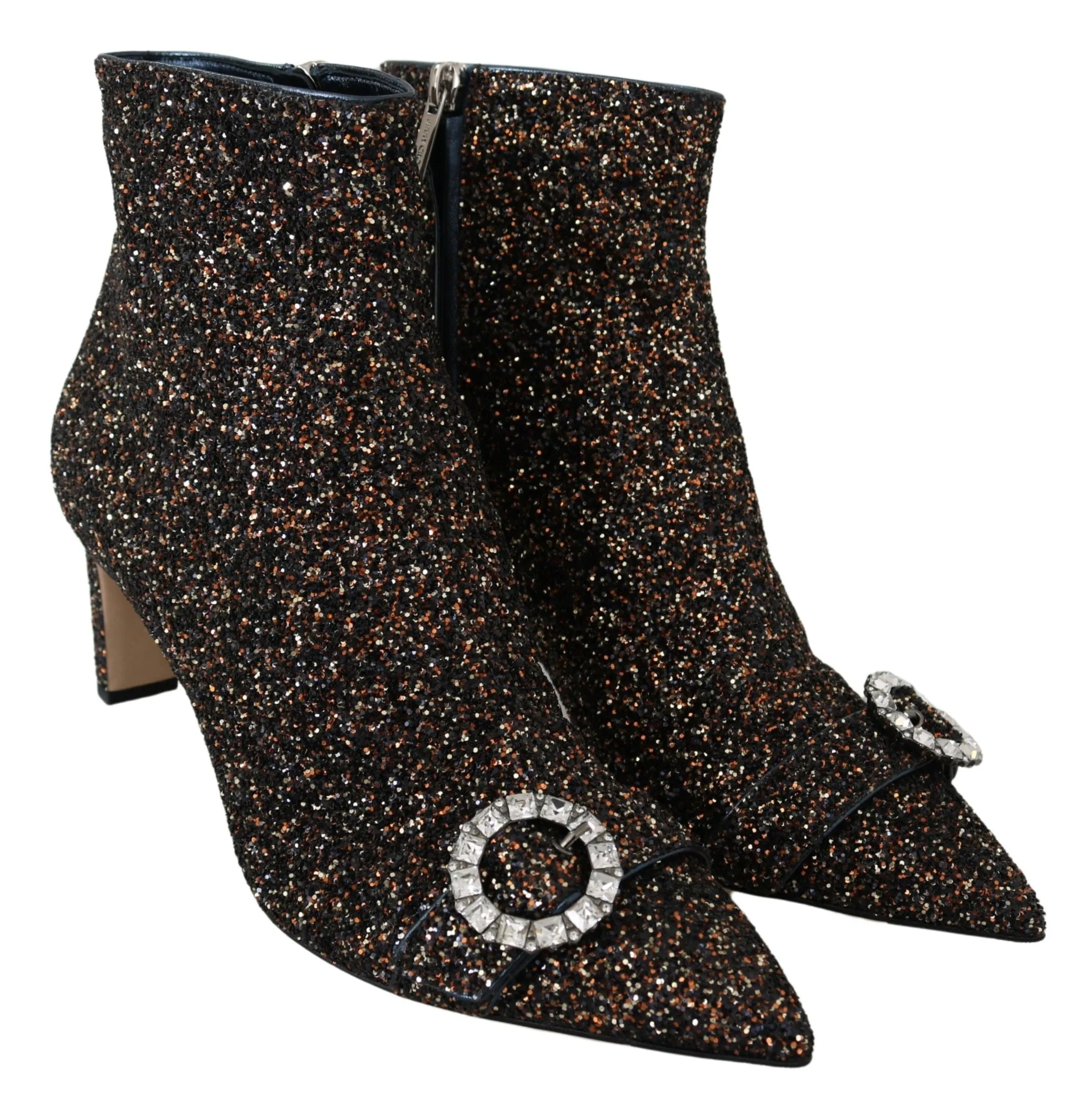 Amethyst Mix Hanover Heeled Glitter Boots sold by Louxly product image thumbnail 2