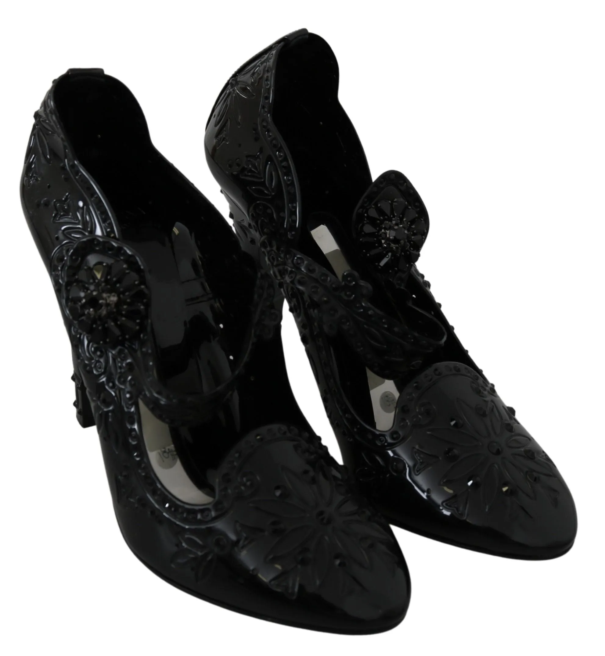 Elegant Crystal Embellished Cinderella Pumps sold by Louxly product image thumbnail 4