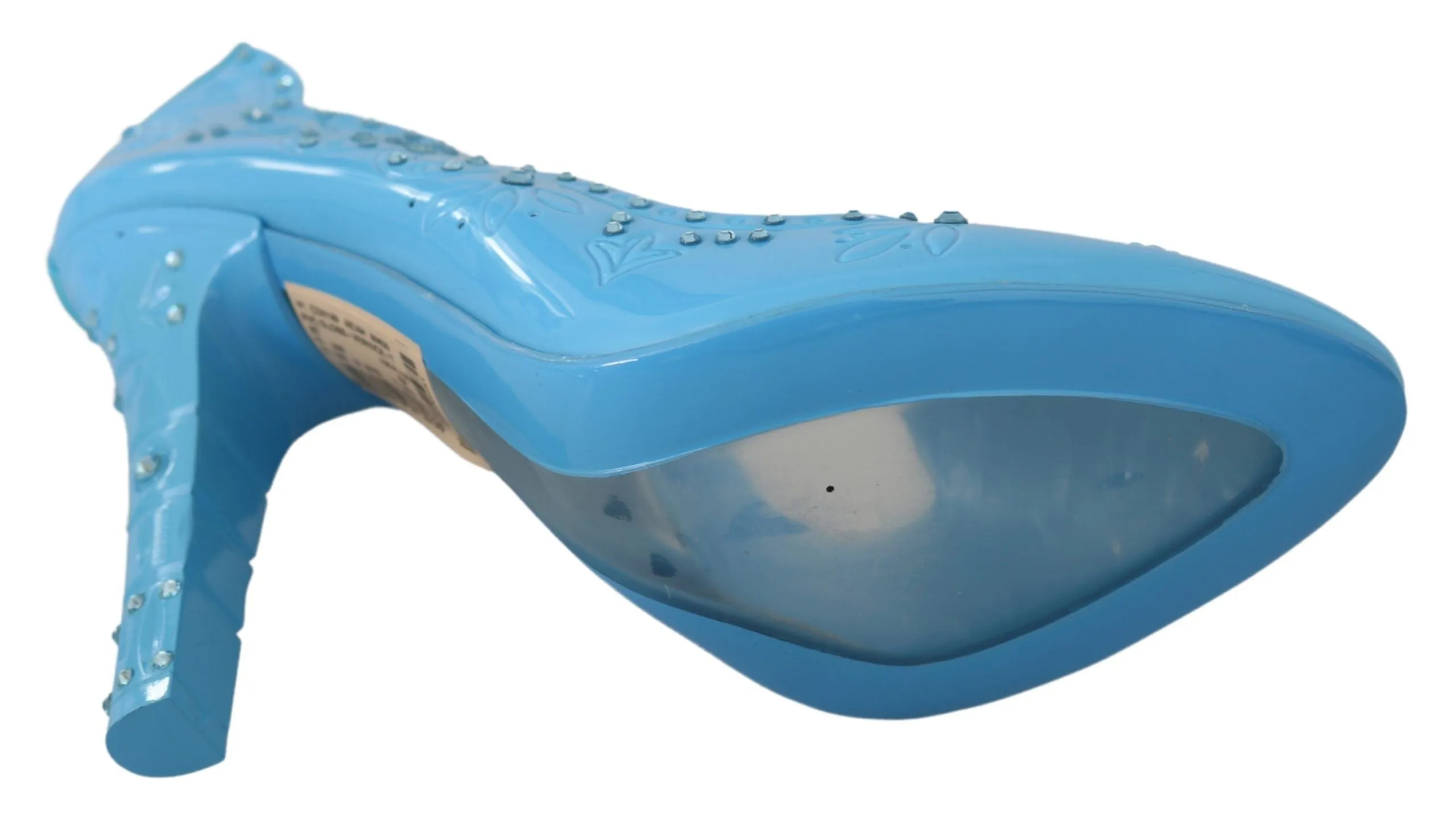 Crystal Embellished Blue Cinderella Pumps sold by Louxly product image thumbnail 2