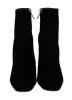 Elegant Velvet Ankle Boots with Crystal Heels sold by Louxly