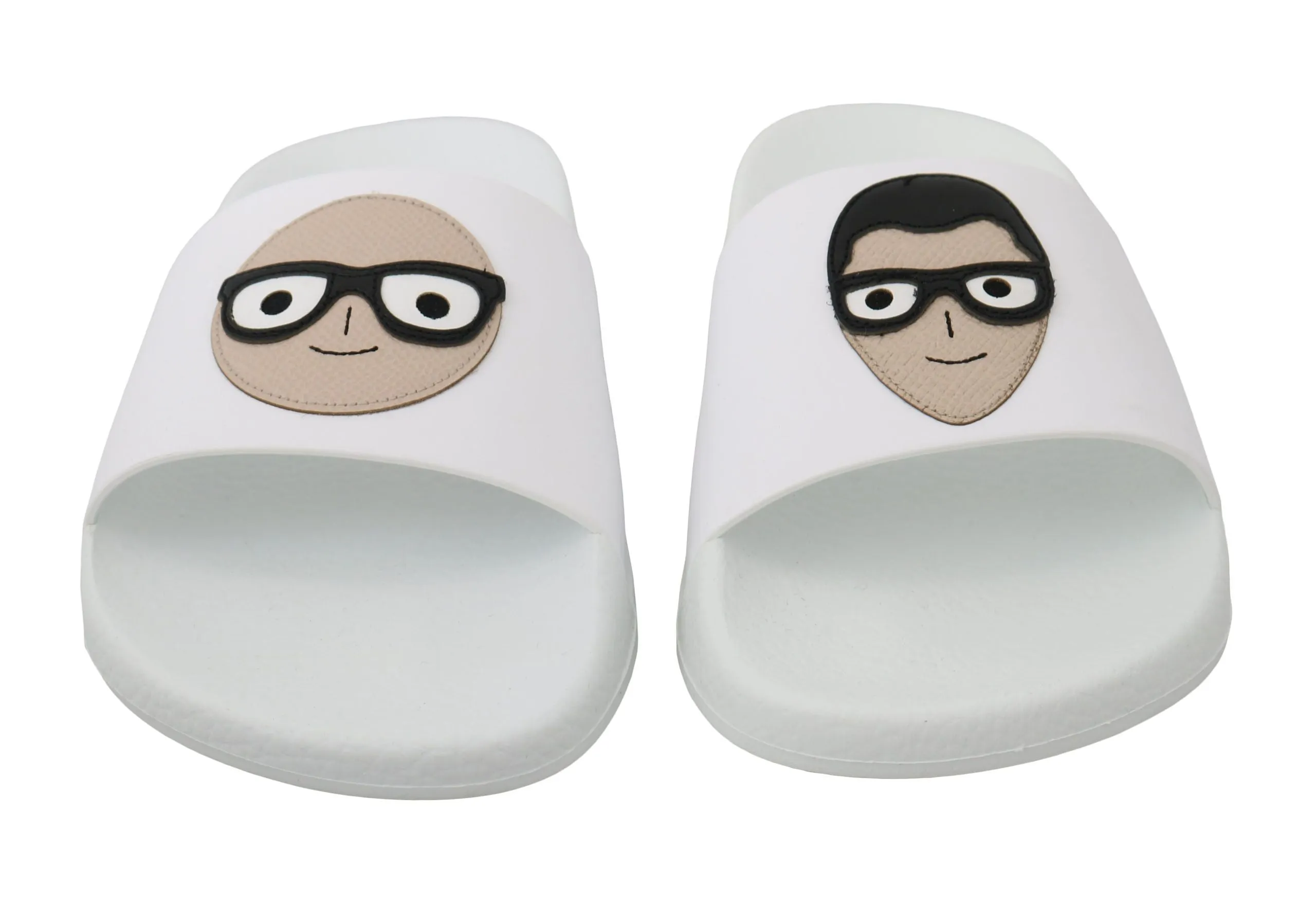 Chic White Slide Sandals - Luxury Summer Footwear sold by Louxly product image thumbnail 3