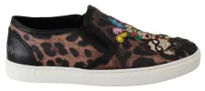 Elegant Leopard Print Loafers for Sophisticated Style sold by Louxly