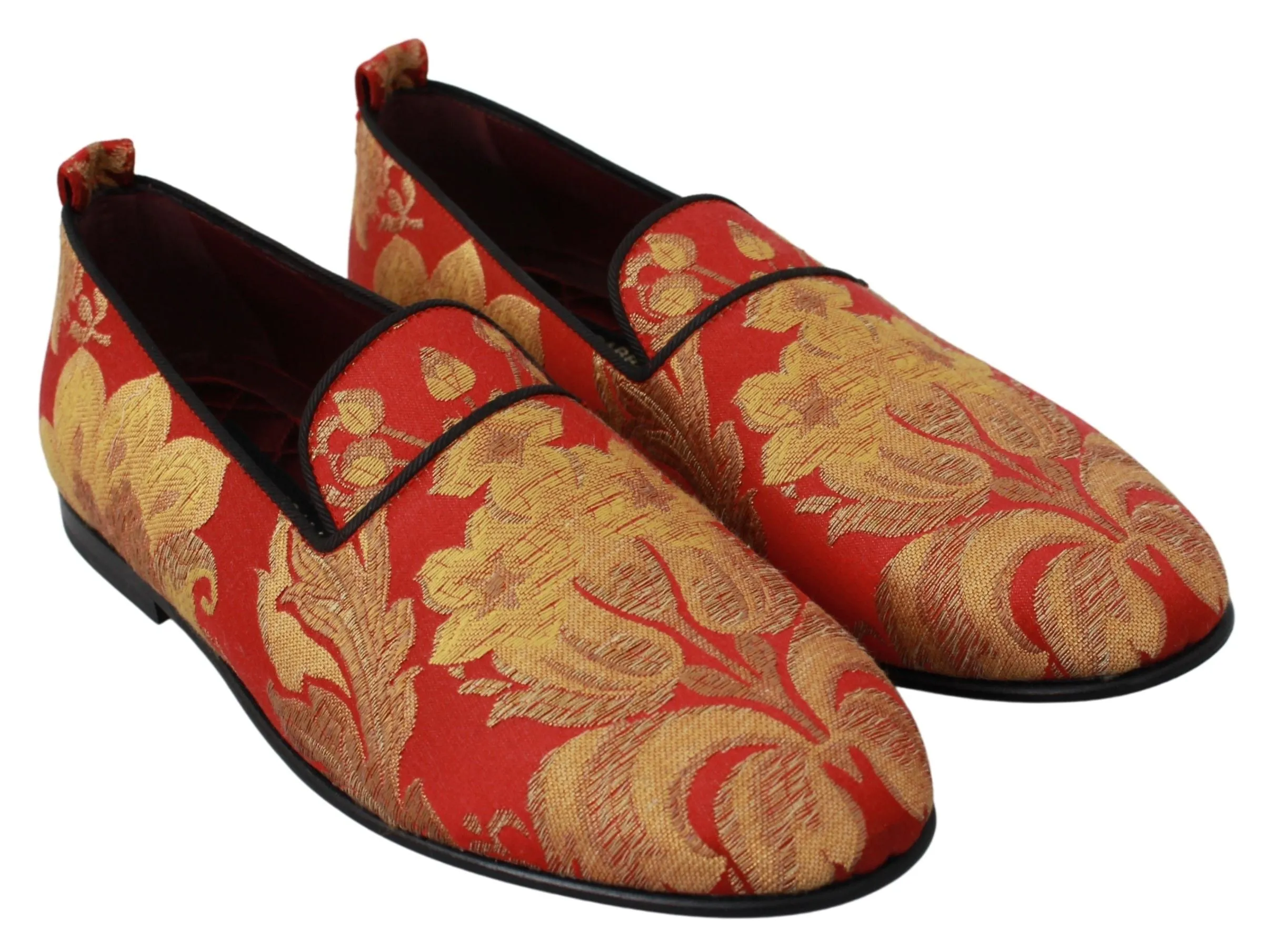 Rose Gold Brocade Loafers Slide Flats sold by Louxly product image thumbnail 4
