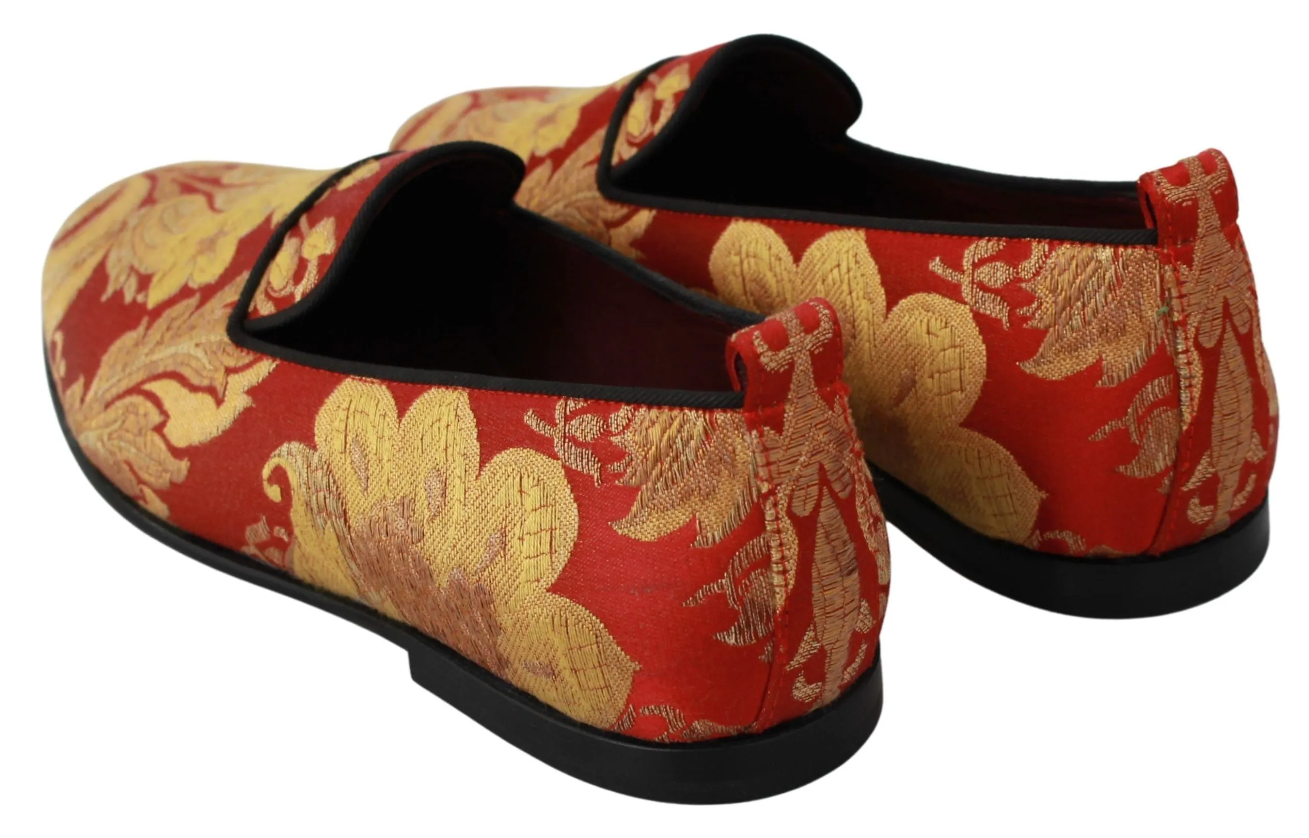 Rose Gold Brocade Loafers Slide Flats sold by Louxly product image thumbnail 5