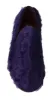 Plush Purple Sheep Fur Loafers sold by Louxly