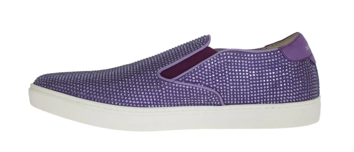 Elegant Purple Strass Fashion Sneakers sold by Louxly product image thumbnail 2