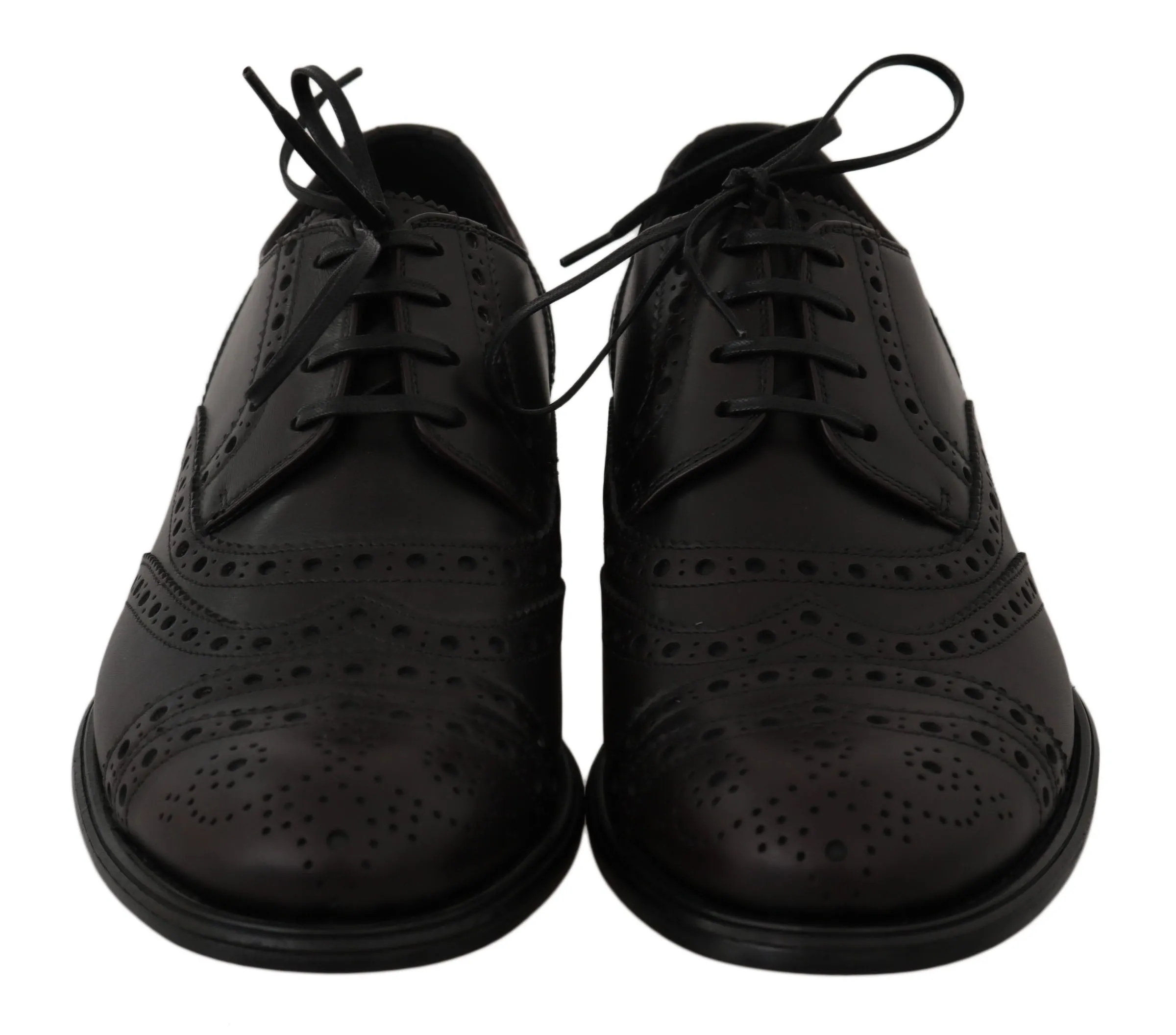 Elegant Bordeaux Wingtip Derby Dress Shoes sold by Louxly product image thumbnail 2