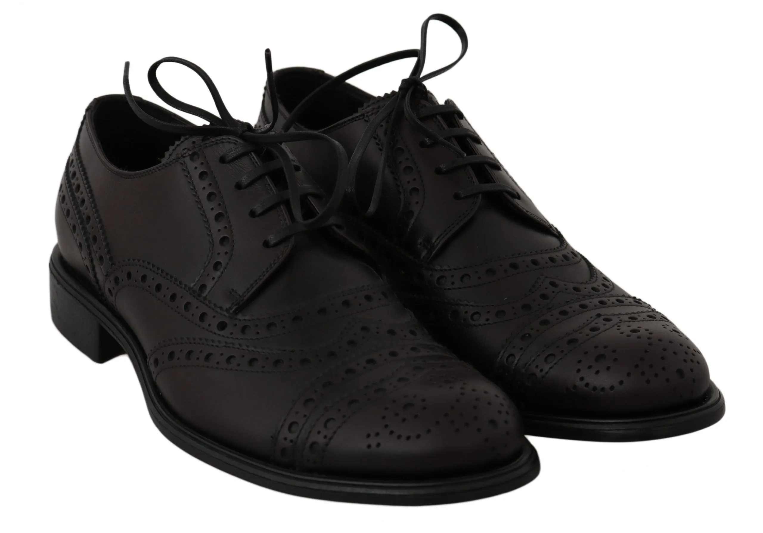 Elegant Bordeaux Wingtip Derby Dress Shoes sold by Louxly product image thumbnail 3