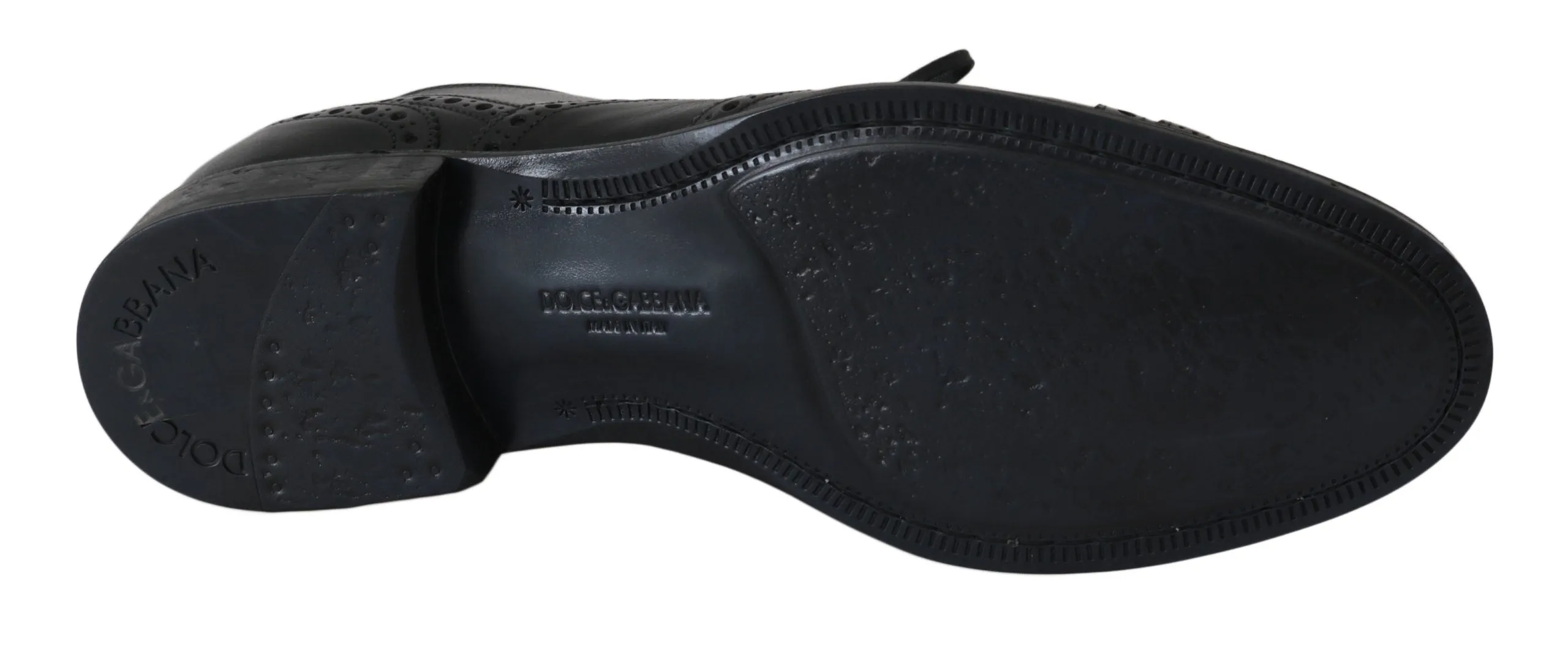 Elegant Black Leather Derby Wingtip Dress Shoes sold by Louxly product image thumbnail 5