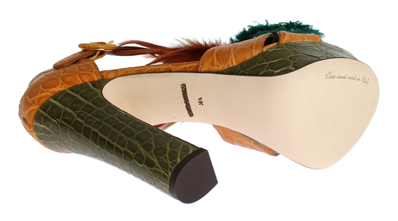 Multicolor Crystal Ankle Strap Platform Sandals sold by Louxly product image thumbnail 4