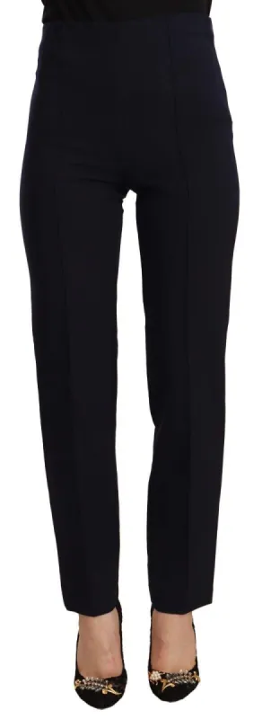 Sleek High Waist Straight Cut Pants sold by Louxly