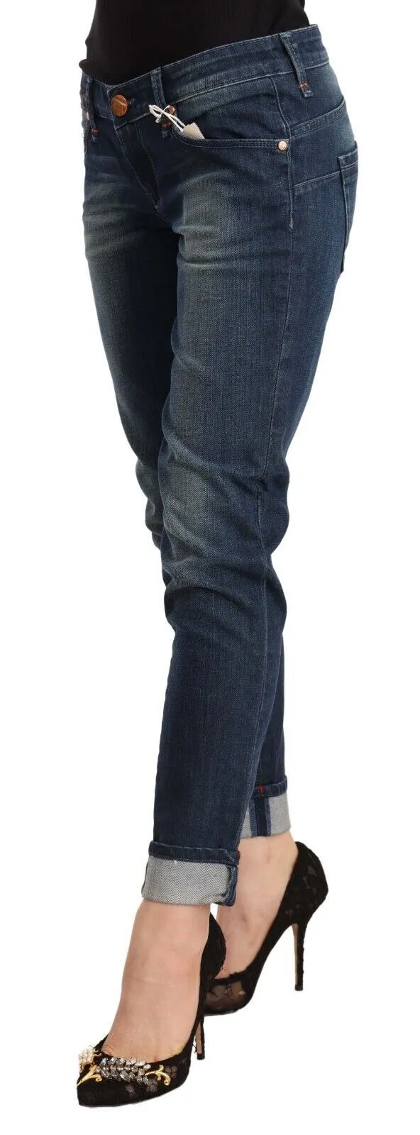 Sophisticated Skinny Blue Jeans sold by Louxly product image thumbnail 3