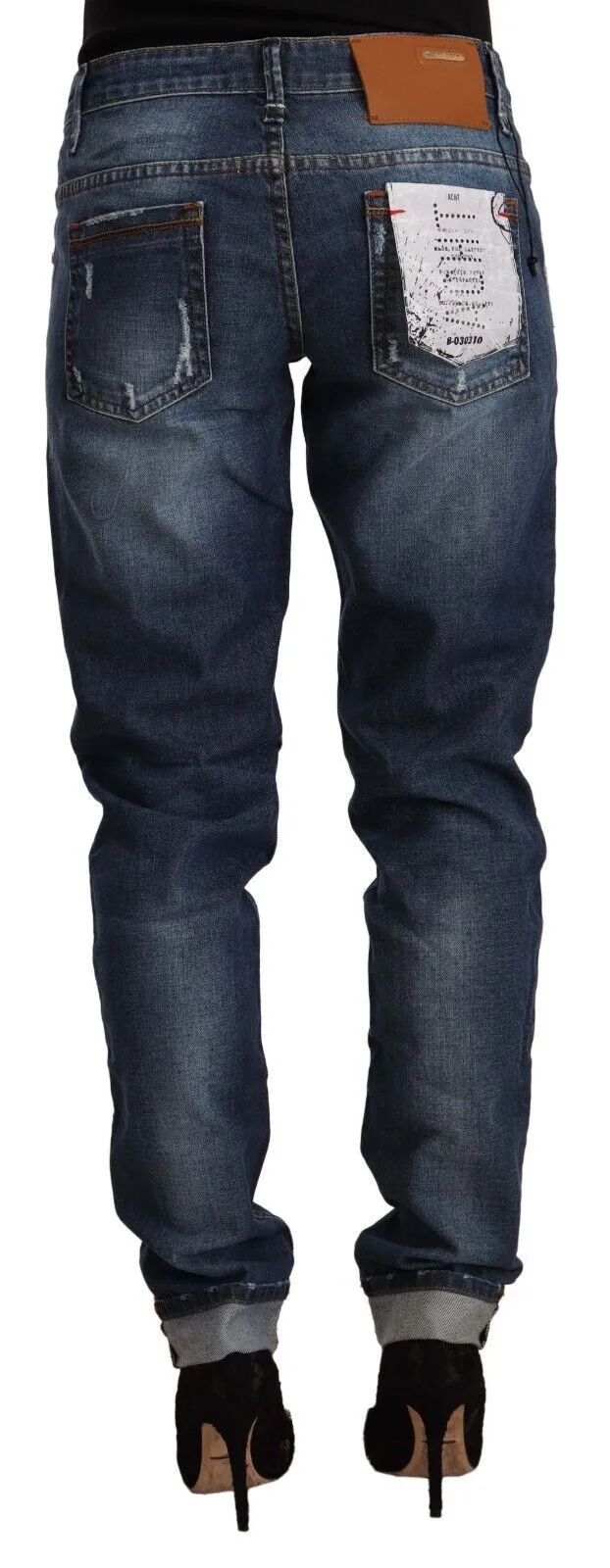 Chic Skinny Fit Cotton Blend Denim sold by Louxly product image thumbnail 3