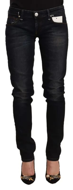 Chic Black Washed Skinny Jeans for Her sold by Louxly