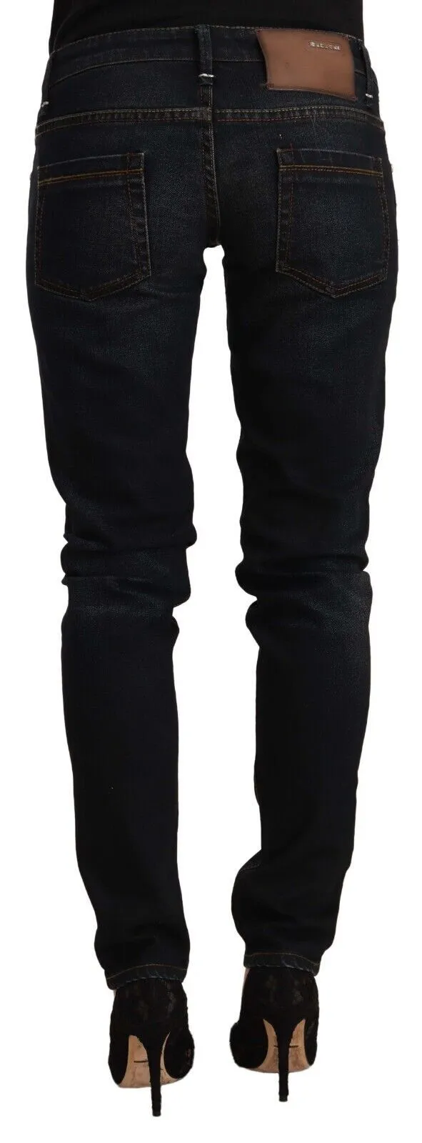 Chic Black Washed Skinny Jeans for Her sold by Louxly product image thumbnail 3