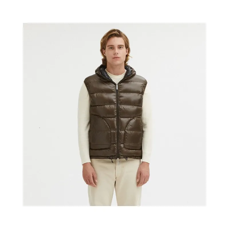 Brown Nylon Men's Reversible Vest sold by Louxly