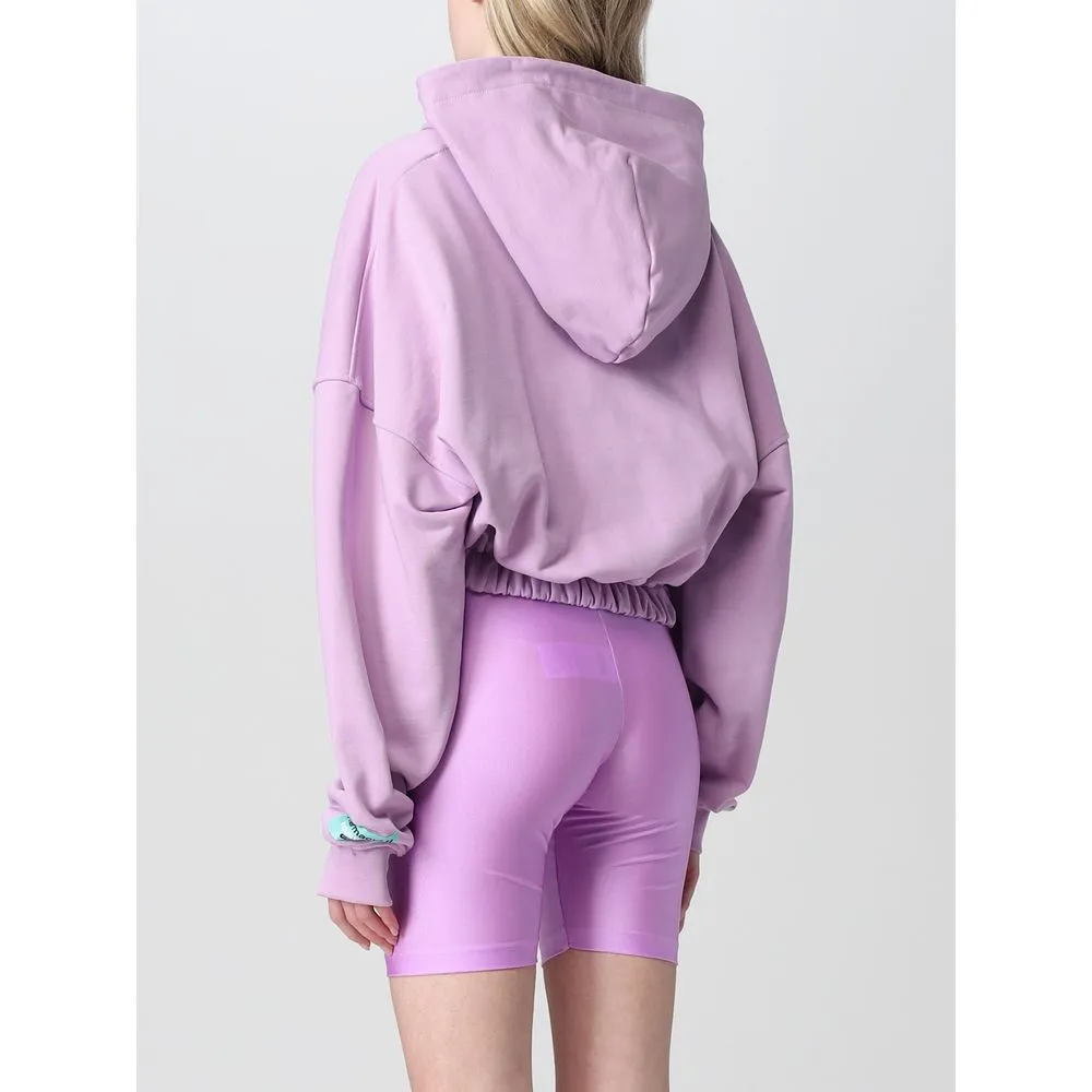 "Purple Cotton Women Sweater With Zip Closure" sold by Louxly product image thumbnail 2