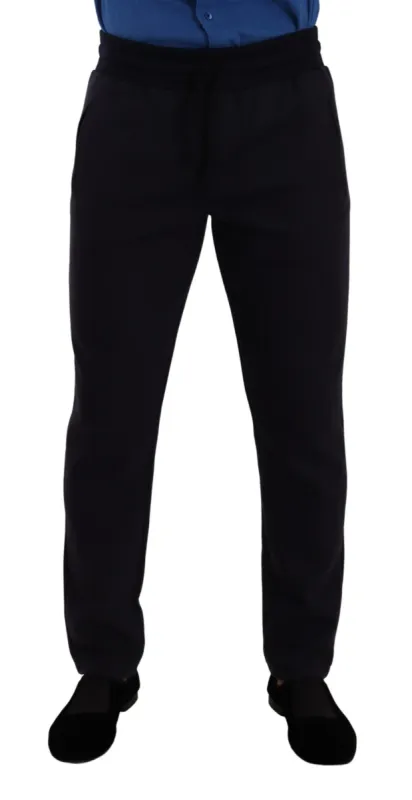 Elegant Blue Jogger Pants for Men sold by Louxly