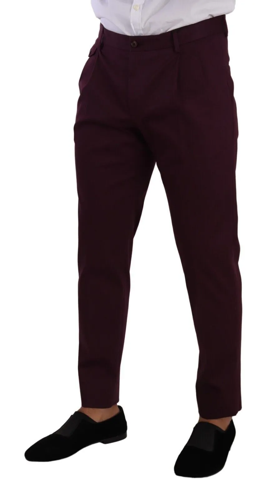 Elegant Purple Chinos for the Modern Man sold by Louxly product image thumbnail 2