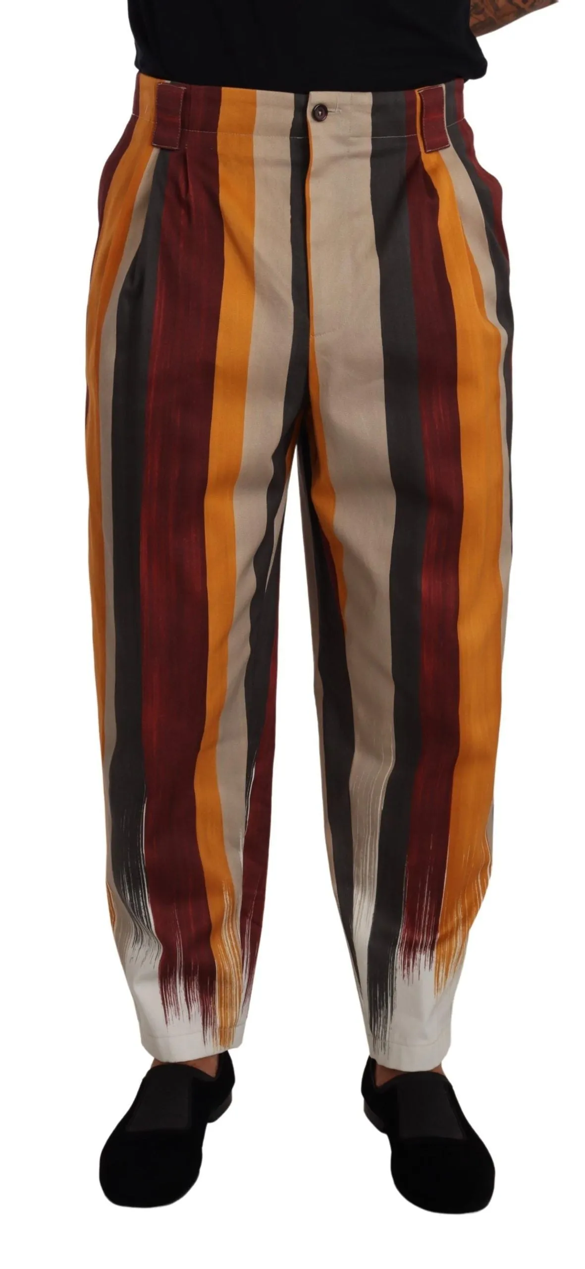 Elegant Striped Skinny Trousers sold by Louxly