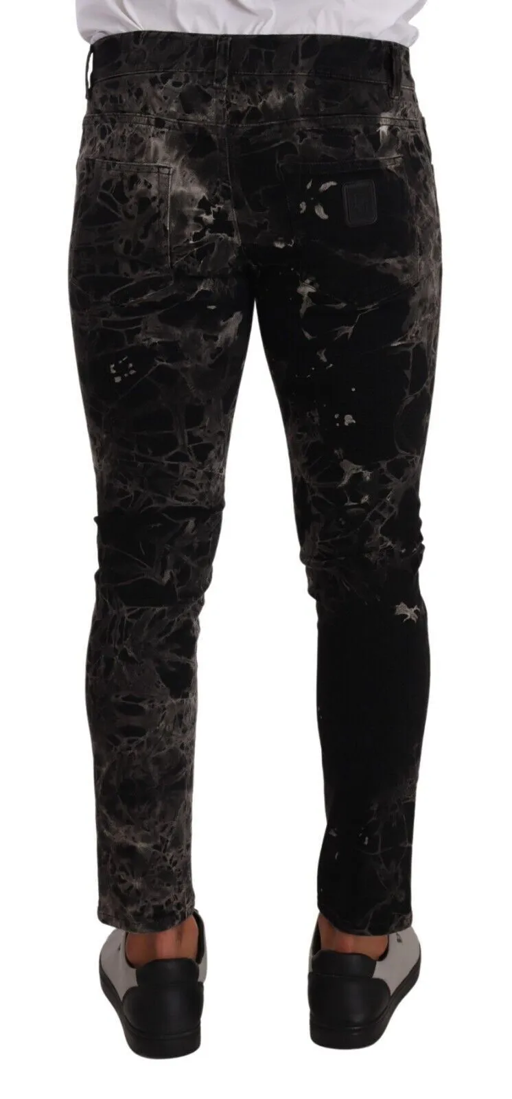 Slim Fit Patterned Skinny Jeans sold by Louxly product image thumbnail 2