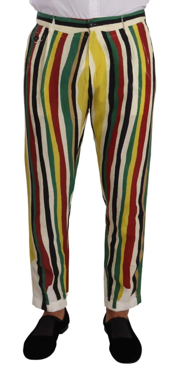 Elegant Striped Skinny Pants sold by Louxly
