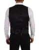 Elegant Grey Double-Breasted Dress Vest sold by Louxly